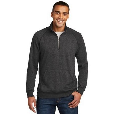 District Made® Men's Lightweight Fleece 1/4 Zip Pullover