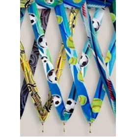 Soccer Stock Sublimated Ribbons