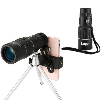 16X52 Dual Focus Telescope w/Mobile Phone Holder