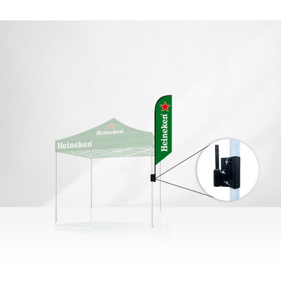 8' Medium Tent Banner Kit w/ Single Sided Imprint