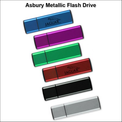 Asbury Metallic Flash Drive - 128MB Memory