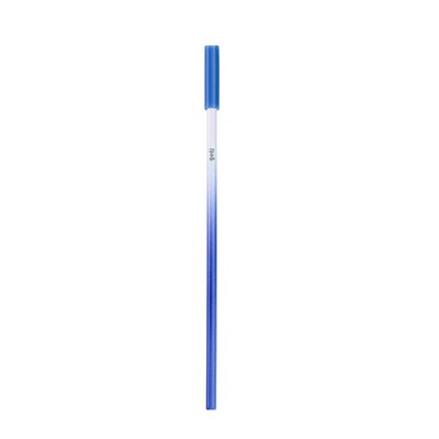 18/8 Gradient Color Straight Straw with Silicone Tip