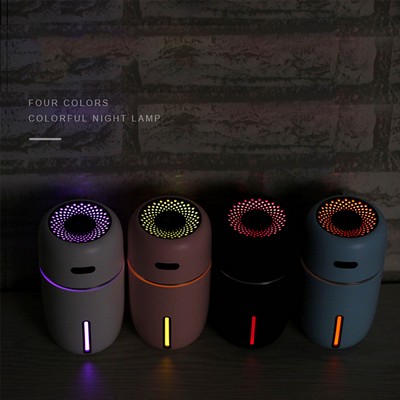 200ml Colorful Round Shade USB Air Humidifier