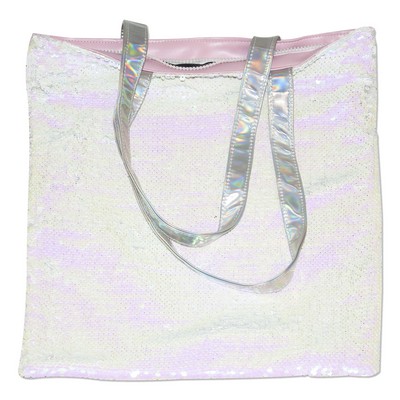 Magic Reversible Sequin Tote Handbag