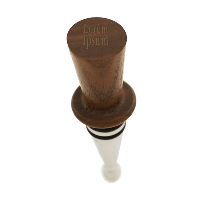 Laguiole Wine Stopper w/Walnut Top