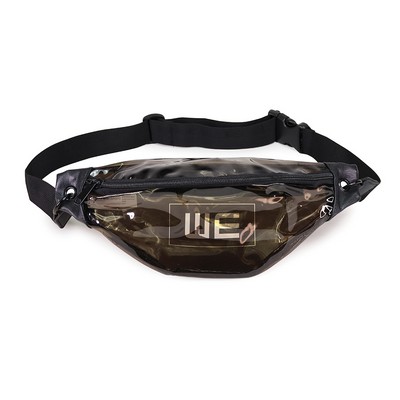 Translucent Black Fanny Pack