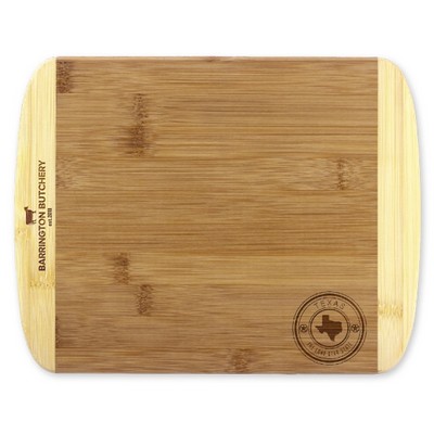 Texas State Stamp 2-Tone 11" Cutting Board