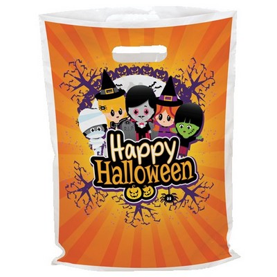 2-Sided Digital Full Color Die Cut Plastic Bag (12"x15")