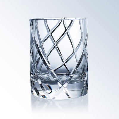 Lattice Bowl Lead Crystal