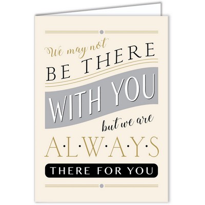 There For You Greeting Card