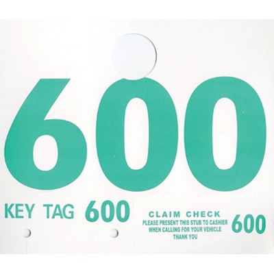 Service Control Tags (Set of 1000)