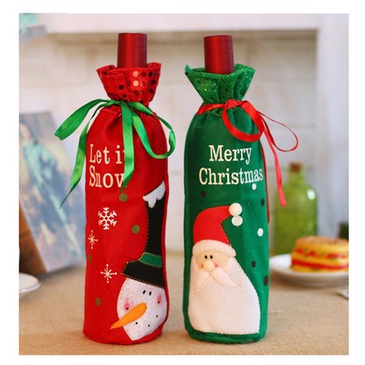 Christmas Wine Bottle Bag