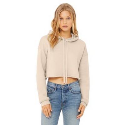 Bella+Canvas® Women's Cropped Fleece Hoodie