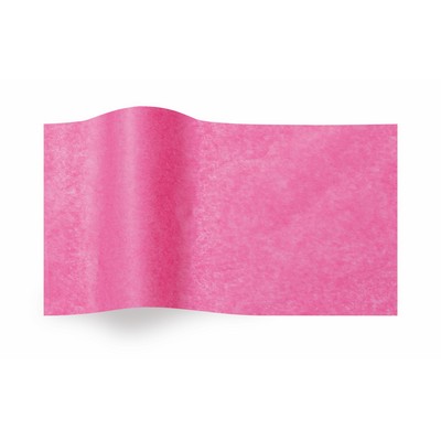 Flamingo Pink Colored Wrapping Tissue (20"x30")