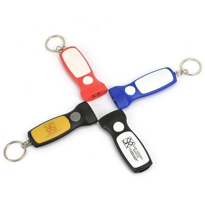 Torch Shape LED Keychain