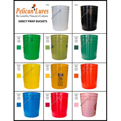 Direct Print Pails 5 Gallon