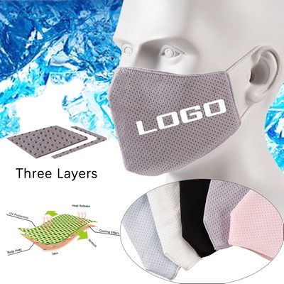 Cooling 3-Ply Sport Face Mask