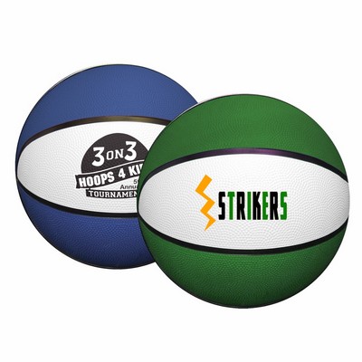 29½" Full-Size Rubber Basketball Colors