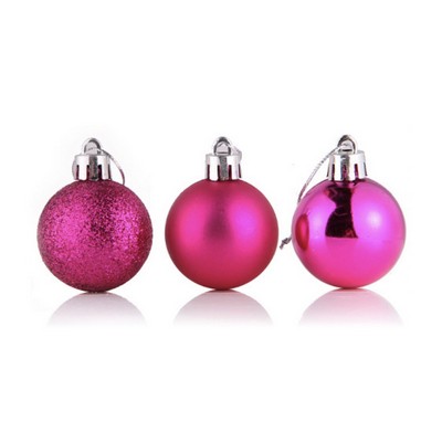 4cm Christmas Tree Ball Ornament