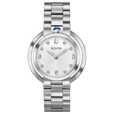 Bulova Ladies' Rubaiyat Diamond Dial Bracelet Watch