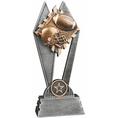 7" Football Sun Ray Award