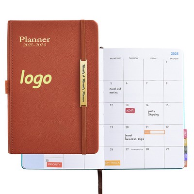 2025-2026 A5 Weekly Planner