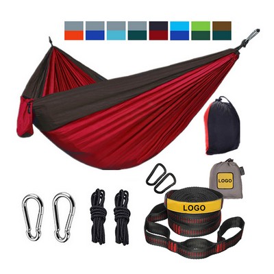 Outdoor Camping Hanging Folding Knit Hammock