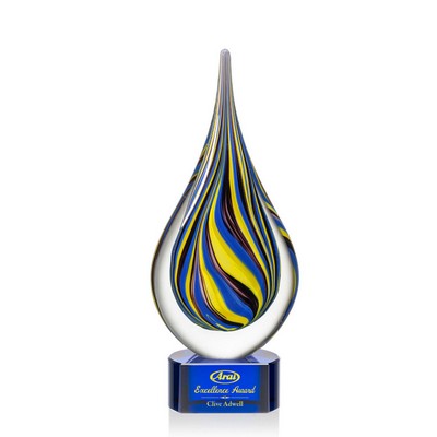 Calabria Award on Blue Base - 11½"