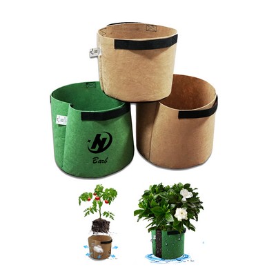 2 Gallon Non-Woven Fabric Plant Grow Bags with Handles