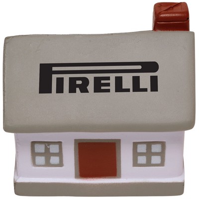 House Shaped Stress Reliever w/ Custom Logo Stress Balls