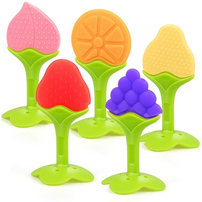 Fruit-Shaped Baby Teething Toys