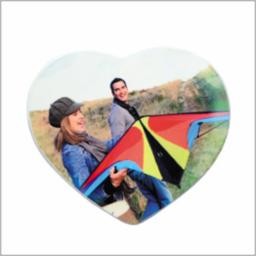 5" Sublimation Ceramic Heart Tile