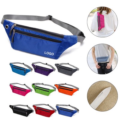 Slim Running Belt Fanny Pack Sports Waist Bag