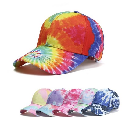 Cotton Tie Dye Baseball Cap