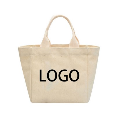 12 Oz. Cotton Canvas Everyday Tote Bag