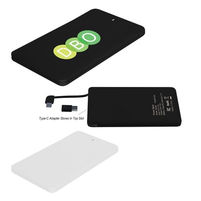 4000 Mah 3-in-1 Power Bank