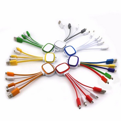 5-in-1 Charging LED Light-Up USB Multi-Cable