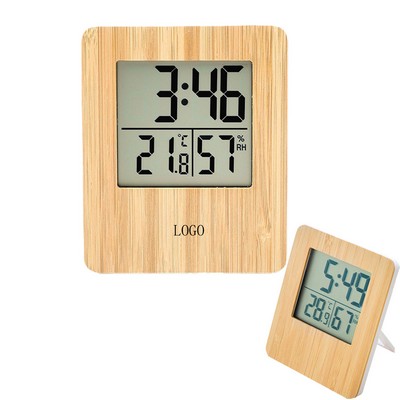 Indoor Weather Station Clock