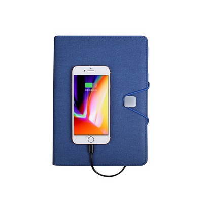 Diary Notebook with 8000 mAh Power Bank