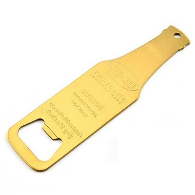 Flat Bottle Shape Opener Keychain