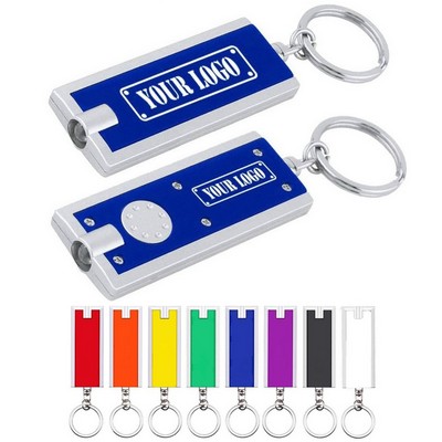 Rectangle LED Keychain