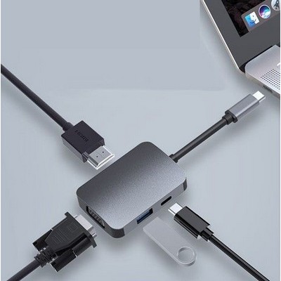 4 in 1 Hub Docking Station