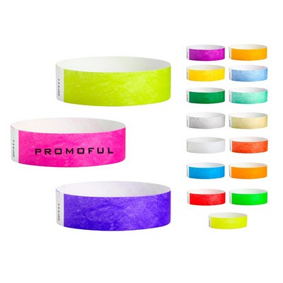 1" CustomTyvek Wrist Band