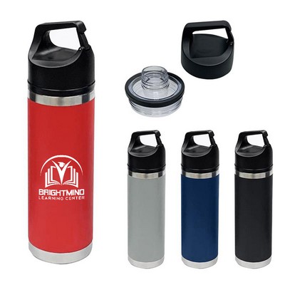 18 Oz. Davenport Stainless Steel Bottle