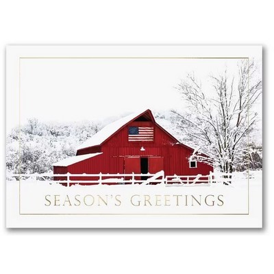 Winter Americana Holiday Card