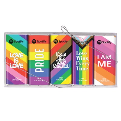 Pride 5 Pack Chocolate Bar Set