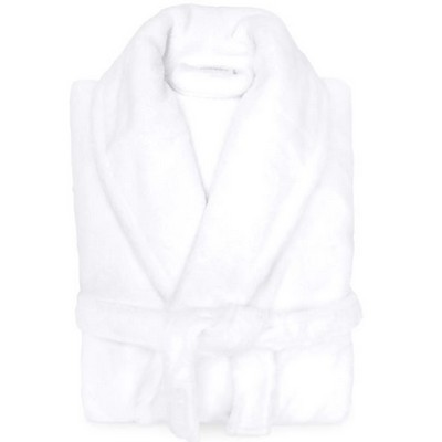 Adult Robes - Solid - Kapua™ Cotton Velour - White - XS