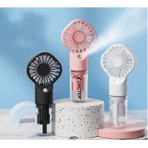 Portable Hand held Misting Fan, Small Personal Spray Fan W/Water Tank