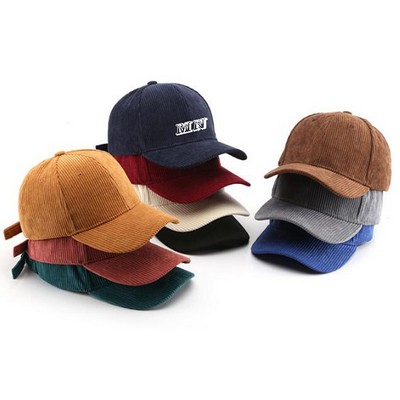 Classic Corduroy Baseball Cap