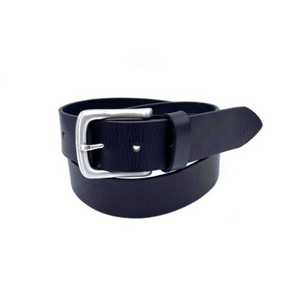 Casual Black Leather Belt